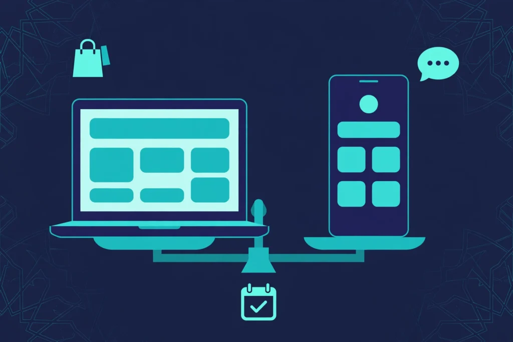 Website vs App — Which Should Come First for a Lahore Business?